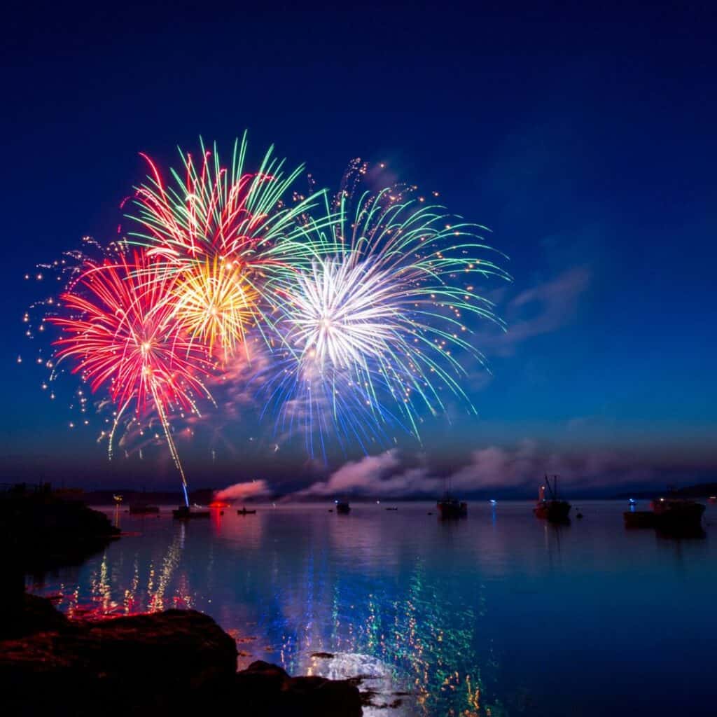 Fireworks Lake Dora
