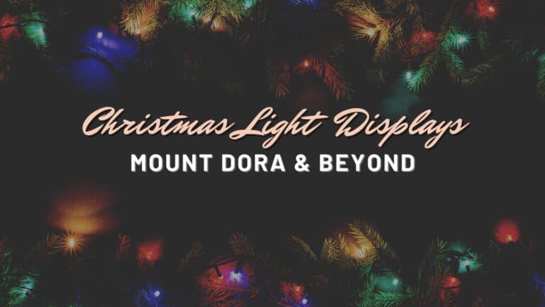 Christmas Light Displays Mount Dora