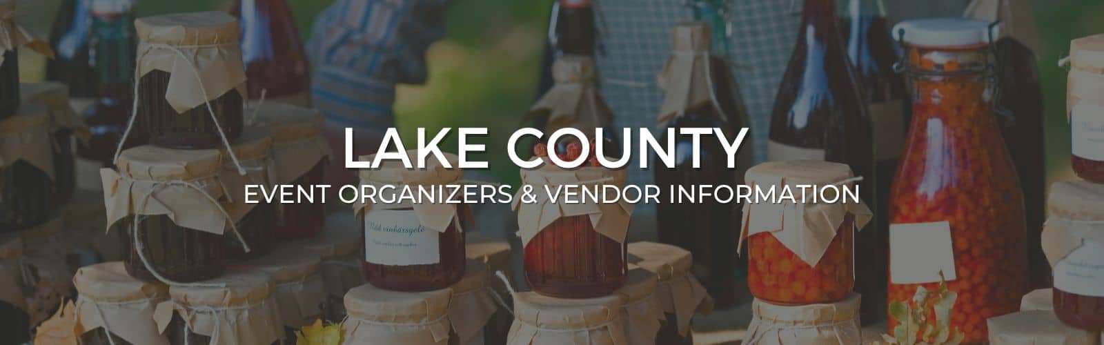 Lake County Event Vendor Information
