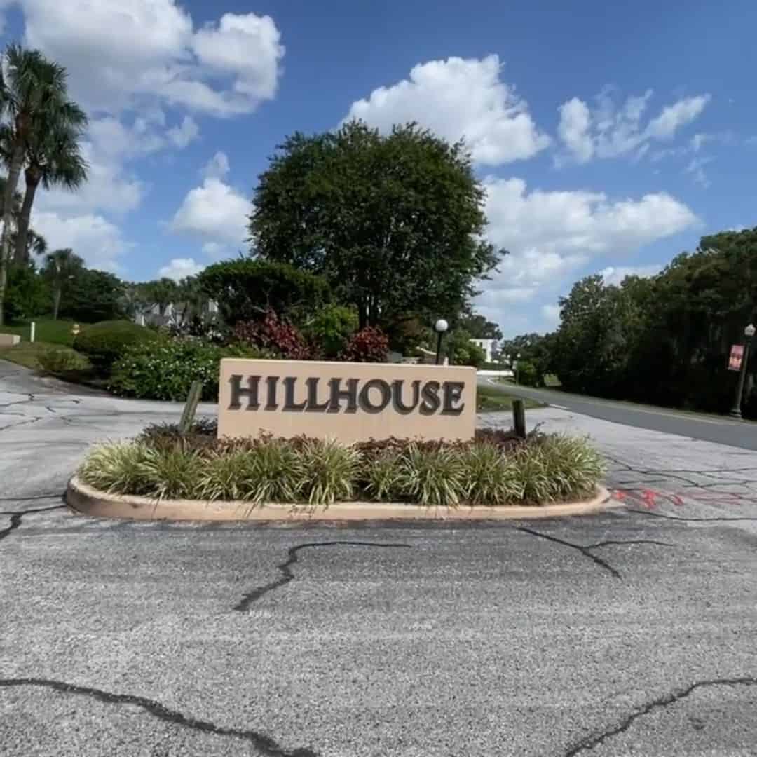 Hillhouse condo community on Old Highway 441 in Mount Dora, Florida