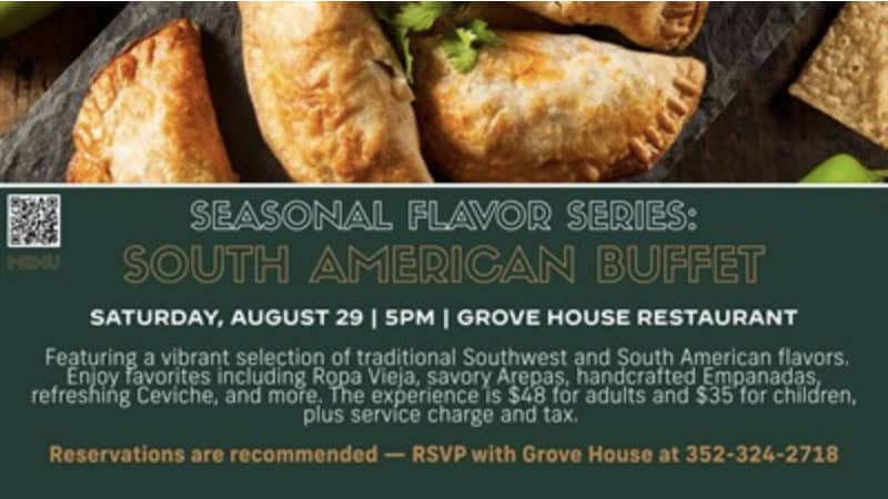 Seasonal Flavor Series: South American Buffet at Mission Resort
