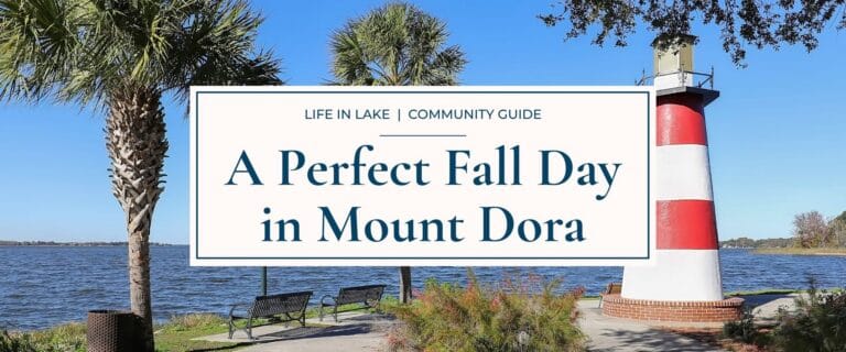 A Perfect Fall Day in Mount Dora