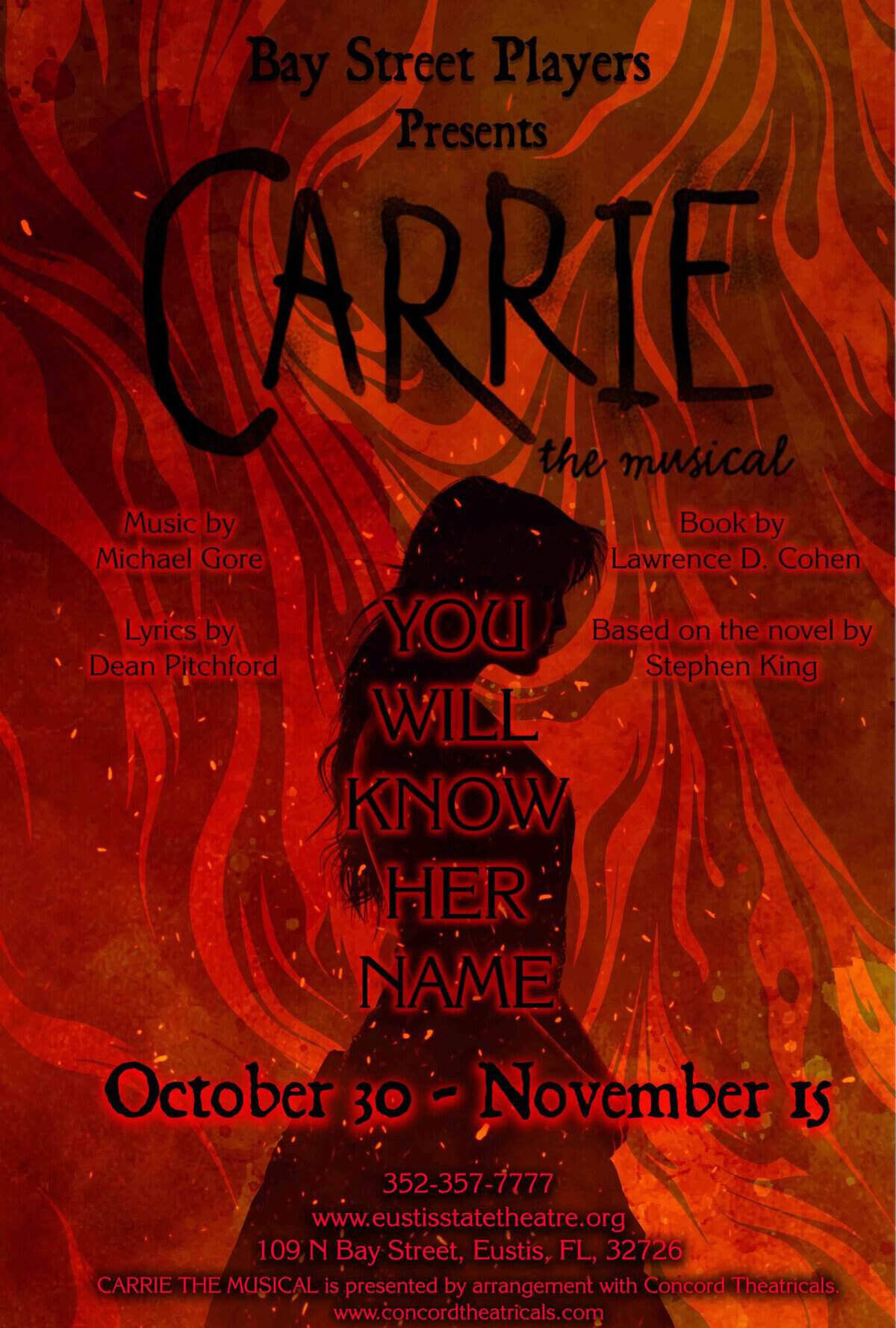 Carrie: The Musical, Bay Street Players