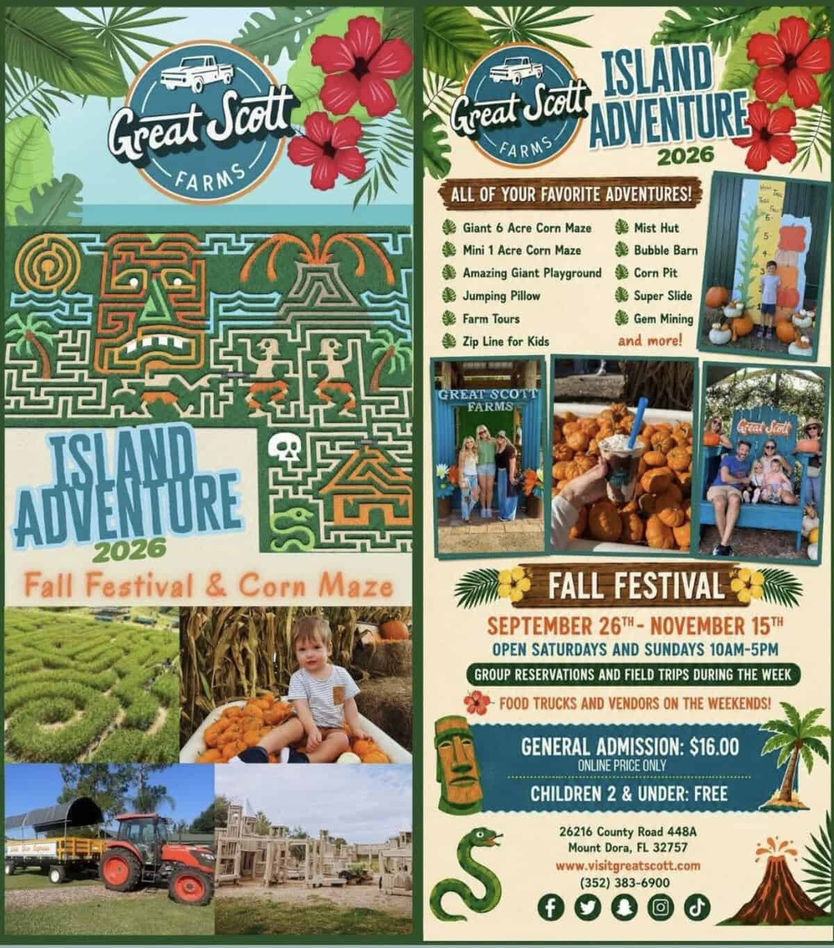 Great Scott Farms fall festival in Mount Dora