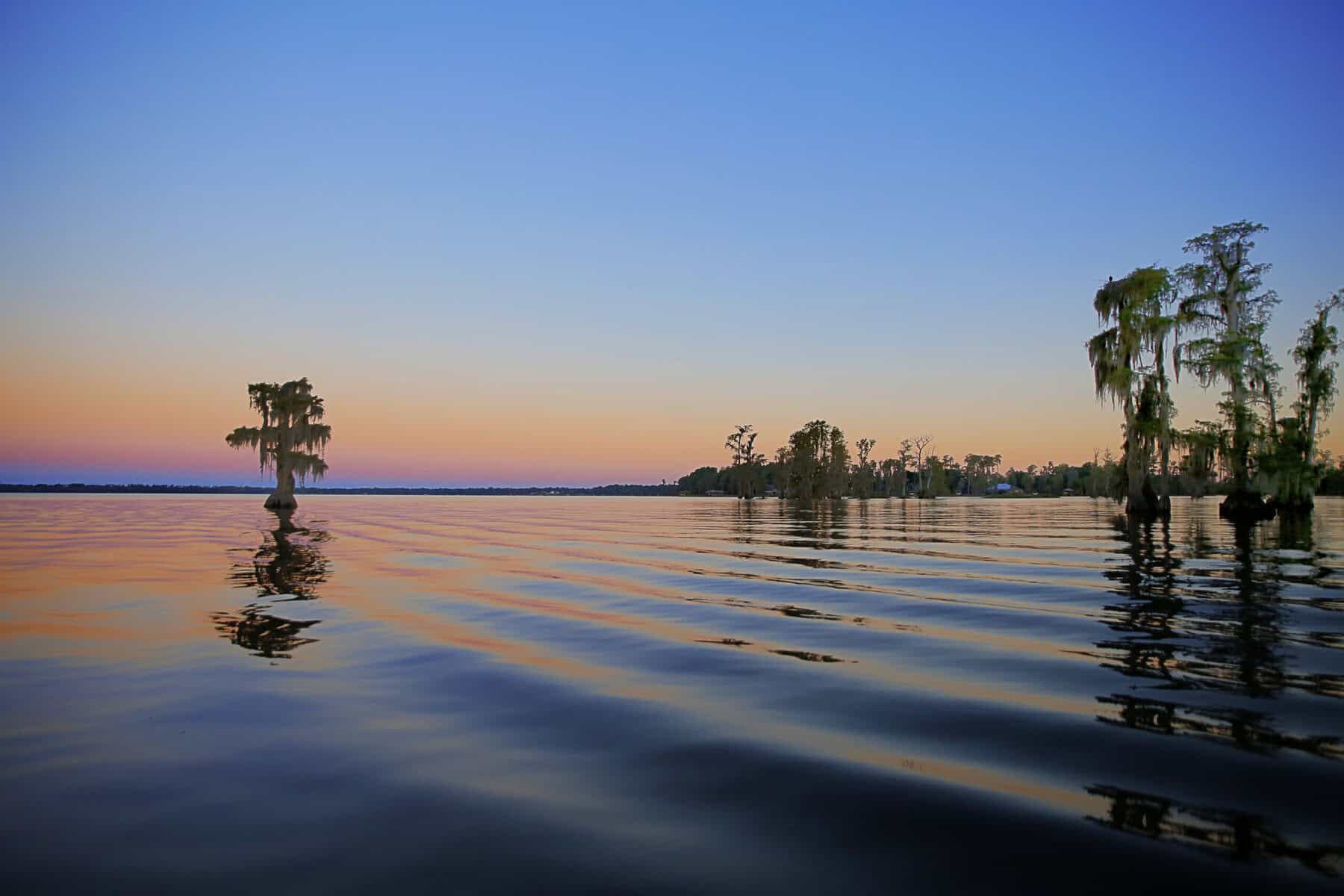 Waterfront view of Lake Eustis in Lake County, Florida