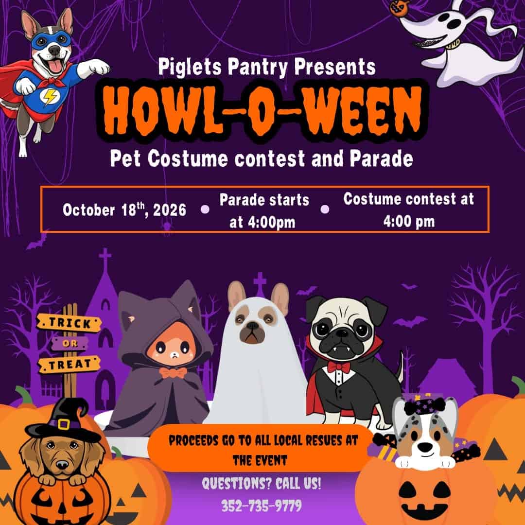 Halloween Pet Parade & Costume Contest, Sunset Park, Mount Dora