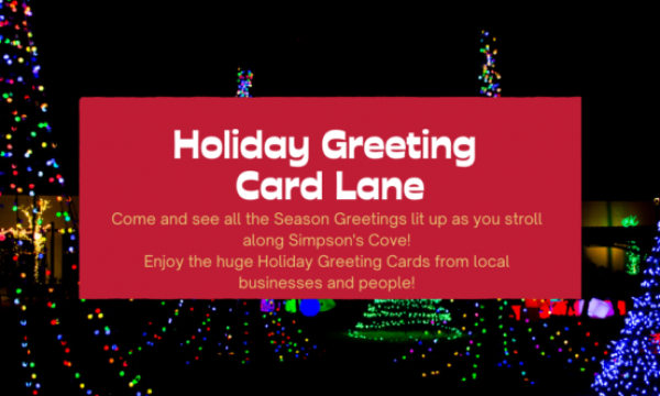Holiday Greeting Card Lane